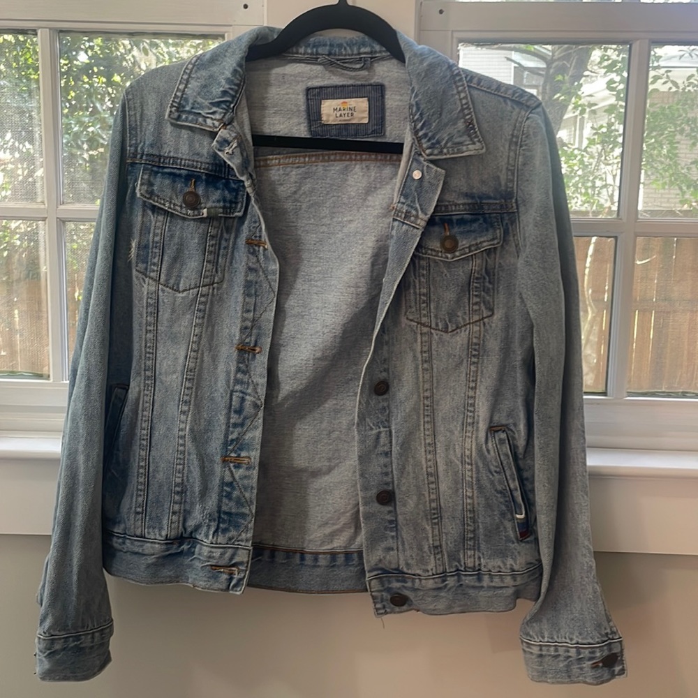 Marine layer Jean jacket